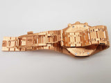 Audemars Piguet 41 Royal Oak White Dial 18k Rose Gold Watch Do0625rxzxzde