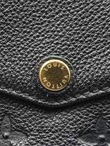 Louis Vuitton Twice Shoulder Bag In Black Monogram Empreinte Leather Fw0426ixzdu