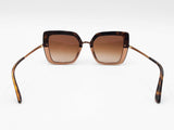 Dolce & Gabbana Havana Brown Retro Square Sunglasses Fw0126loxdu