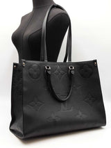 Louis Vuitton Onthego Gm Tote In Black Monogram Empreinte Leather Fw0825crxdu