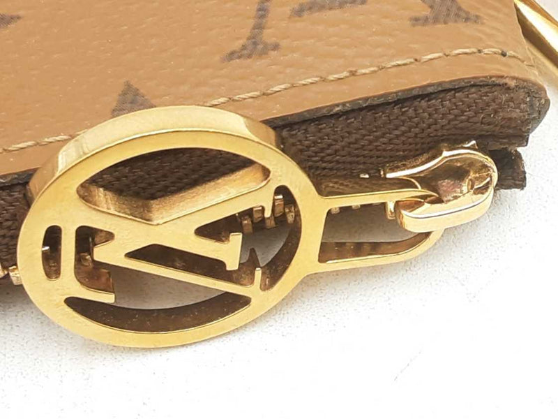 Louis Vuitton Monogram Reverse Wristlet Wallet Sd0325oxzsa