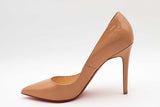 Christian Louboutin Nude Patent Leather Pumps Size 37 Eb0626lorsa