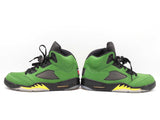 Nike Air Jordan 5 Retro Se "Oregon Ducks" Suede Sneakers Size 10 Fw0825lozdu