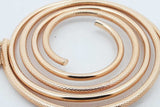 10k Yellow Gold Spiral Pendant 3.3 Grams Eb0826oxzsa