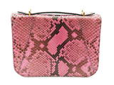 Versace Purple Snakeskin Virtus Shoulder Bag Sd0626pzxde
