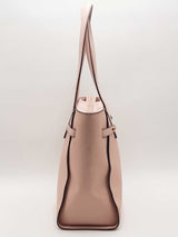 Michael Kors Carmen Large Top Zip Tote Pink Handbag Aa0326wzsa