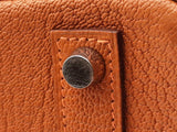 Hermes Birkin 32 Hac Dark Orange Leather Eb1025cxxzsa