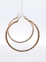 14k Yellow Gold Faceted Hoop Earrings 7.9 Grams Fw0326rzxdu