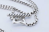David Yurman Sterling Quatrefoil Box Chain Necklace 41.5g 35.5 Inch Eb1225orxde