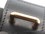 Hermès Kelly Dog Gold-tone & Black Leather Cuff Bracelet 6 Inch Fw0626lrxdu
