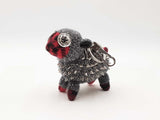 Burberry 2017 Wendy The Sheep Gray Cashmere Bag Charm & Key Chain Fw0926crdu