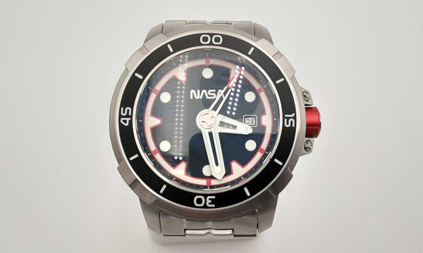 Nubeo Nb-6074-11 45 Nasa Darth Black Steel Automatic Watch Dopxzsa 144010018922