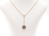 Christian Dior Rose De Vents Necklace In 18k Gold 4.9 Grams 16 Inch Fw0925lxzxdu