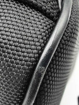 Gucci Sherry Line Web Stripe Backpack In Black Techno Canvas Fw1225rzxdu