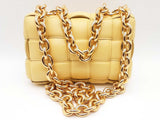 Bottega Veneta Light Yellow Chain Cassette Bag Sd0826ezxde