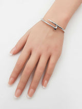 Cartier Juste Un Clou Bracelet In 18k White Gold 33.4 Grams Size 16 Fw0826woxzdu