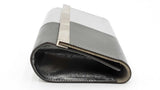 Fendi Mini Rush Bi-color Metallic Saffiano Leather Clutch Sd0526ozxdu