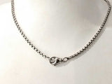David Yurman Sterling Silver Chevron Cross Pendant Necklace 22 Inch Mk0526irmia