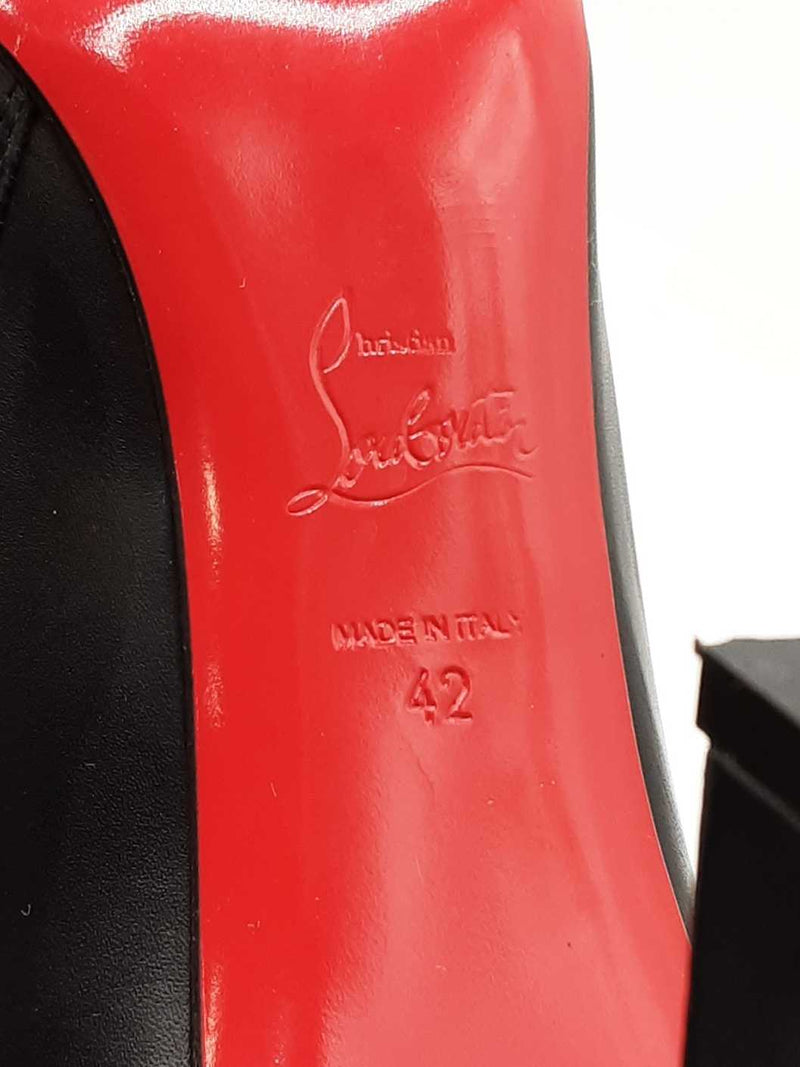 Christian Louboutin Condora Botta 85 Leather Knee Boots Size Eu 42 Fw0625ozxdu