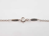 Tiffany & Co. Gift Box Padlock Charm In 925 Silver 17.2 Gram 18 Inch Fw1026lrxdu