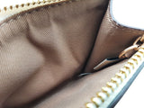 Coach Mini Skinny Sand Beige Signature Coated Canvas Id Case Do0325orde