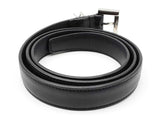 Ysl Saint Laurent Cassandre Thin Belt Black Belt Sd0826crdu