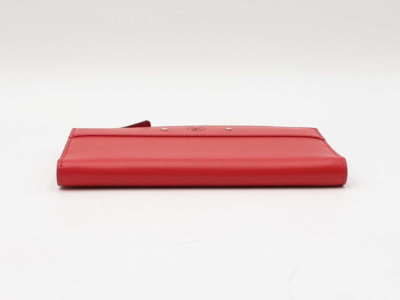 Louis Vuitton Steamer Leather Wallet In Red Lipstick Fw0625wzxdu