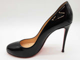 Christian Louboutin Black Patent Leather Heels Size Eu 38 Do0826lrxde