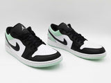 Nike Air Jordan 1 Se Low Top Sneakers - Black, White,  Pastel Tie Dye Size 12.5 Fw0426wrdu