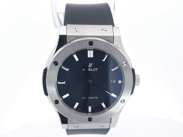 Hublot Classic Fusion 42mm Titanium Black Shiny Watch Sd0525orzxsa