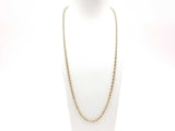 18k Yellow Gold Rope Chain 9.9 Grams 24 Inches  Jr1125prxmia