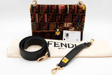 Fendi Velvet Ff Logo Vitello Dolce Fun Fair Kan I Shoulder Bag Eb0526lxxzde