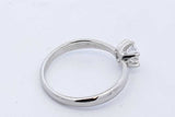 0.54ctw Diamond Solitaire Ring In Platinum 3.2 Grams Size 6 Eb0126prxde