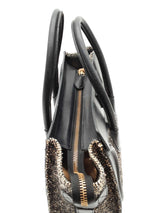 Celine Tweed Micro Luggage Top Handle Bag Eb1125rrxde