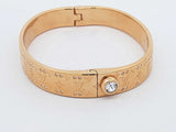 Louis Vuitton Rigid Nanogram Bracelet 7 In Aa0626lrzsa