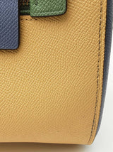Coach Rowan Satchel In Pastel Colorblock Crossgrain Leather Fw1125exdu