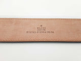 Gucci Gg Supreme Canvas Belt Size 90-36 Sd0626crde