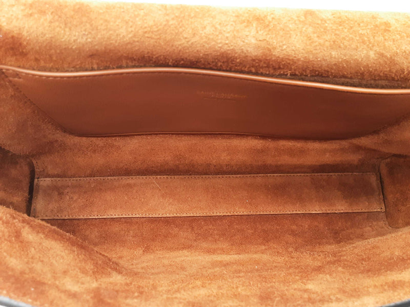 Saint Laurent Reversible Kate Croc Embossed Leather Shoulder Bag Sd1025llzxde