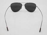 Giorgio Armani Ar6049 Steel Metal Frames Gray Lens Aviator Sunglasses Do0726rxde