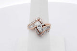 1.27cttw Diamond Ring In 14k Yellow Gold 6.9 Grams Size 6.5 Eb0826pcrsa