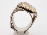 Rolex 16233 36 Datejust Gold Dial Fluted Bezel Two Tone Steel Watch Do0226pxzxde