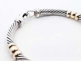 David Yurman Metro Cable Bracelet In Sterling Silver 23.6g 6.5 Inch Fw0226orzdu