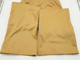 Fendi Ff Gold Brown Wide Leg Snap Sides Track Pants Size 42 Do0326lrxde