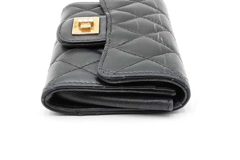 Chanel Quilted Leather Flap Card Holder Wallet Eb0125oxzdu