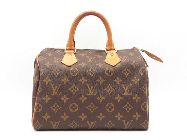 Louis Vuitton Speedy 25 Monogram Coated Canvas Handbag Fw0525wcrdu