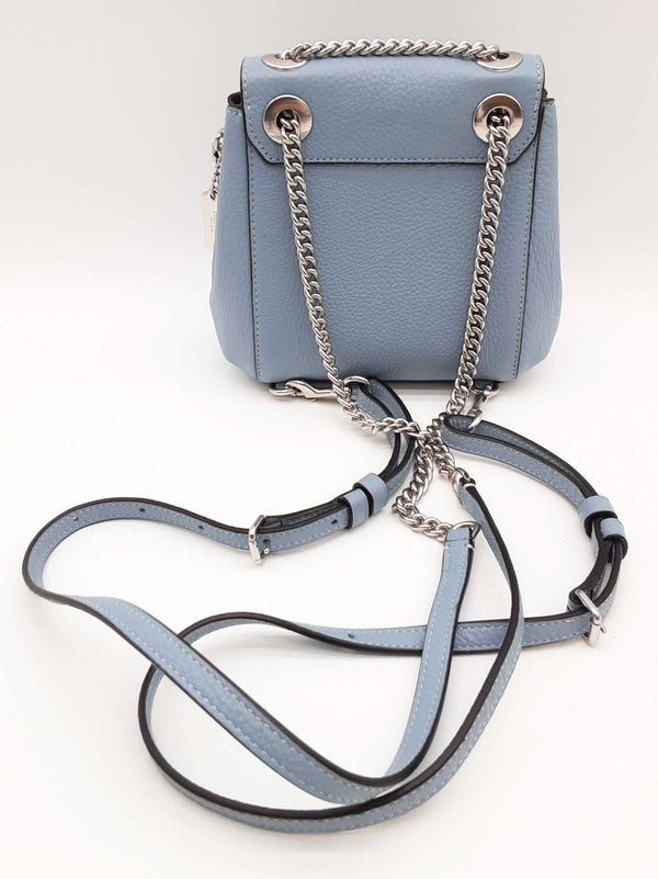 Coach Mini Blue Leather Backpack Do0725wxde