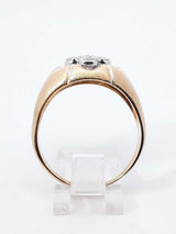 1.17 Cttw Diamond & 14k Yellow Gold Cluster Ring 9.1 Grams Size 12.5 Fw0426crzdu