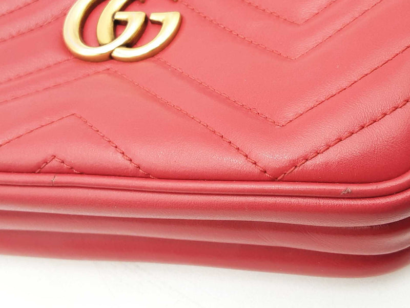 Gucci Matelasse Gg Marmont Chain Crossbody Eb0924wxzsa