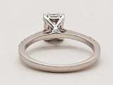 0.58 Cttw 18k White Gold 3.1g Ring Size 6.5 Do0825lxzxde