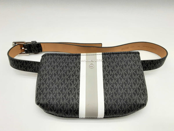 Michael Kors 556203 Jet Set Grey Belt Bag Size S/m Do0924lxde